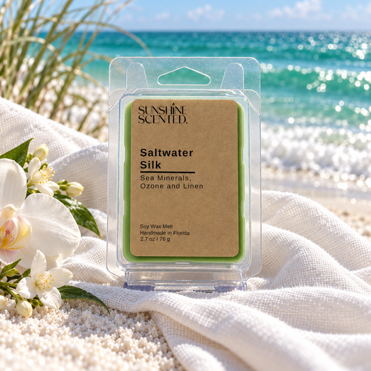 Saltwater Silk Soy Wax Melts – 2.7 oz