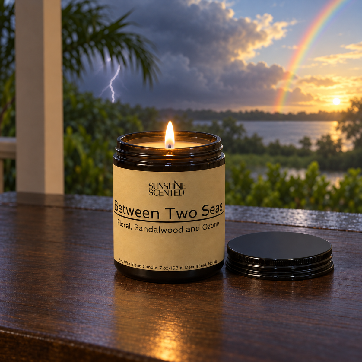 Between Two Seas Green Leaves & Ozone Candle – 7 oz