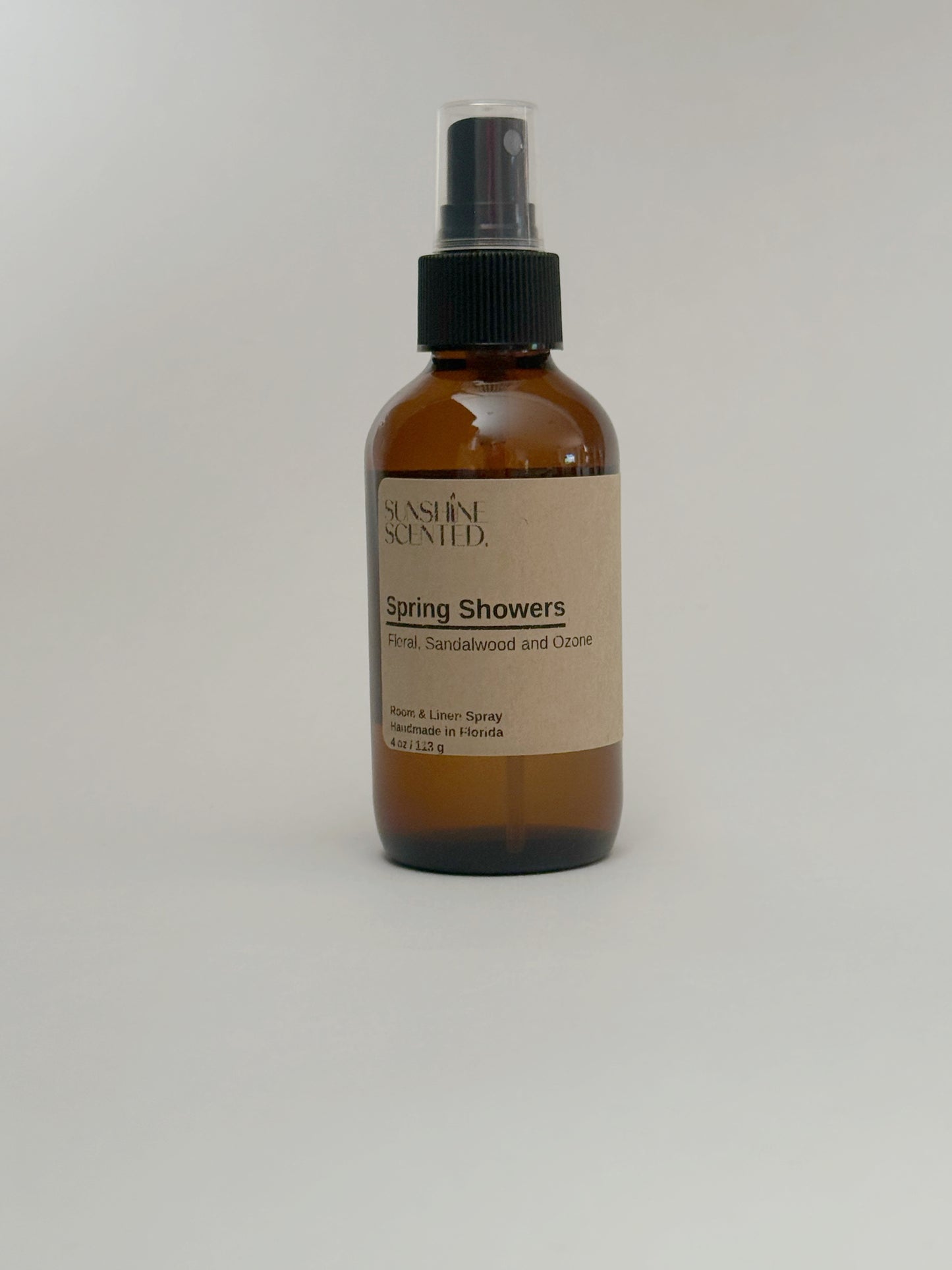 Room and Linen Spray. Floral Sandalwood and Ozone