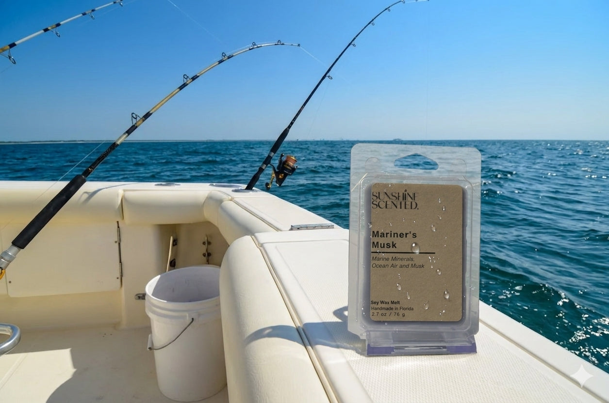 Mariner’s Musk Soy Wax Melt-Marine Minerals, Ocean Air and Musk