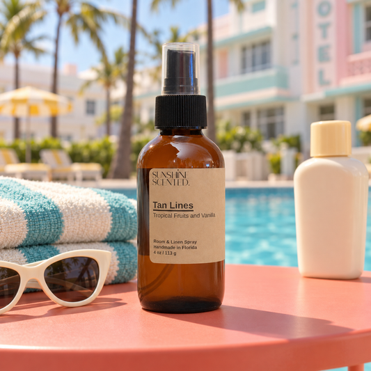 Tan Lines Tropical Fruit & Vanilla Room & Linen Spray – 4 oz