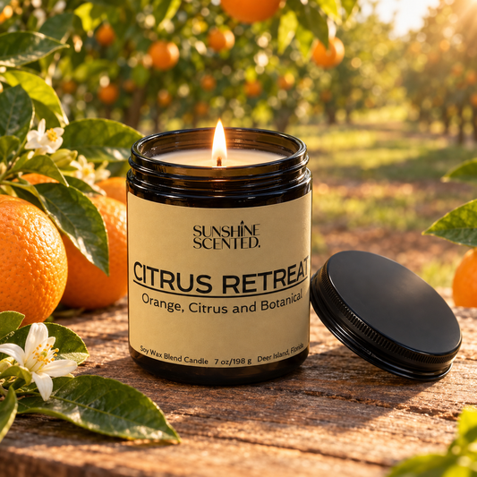 Citrus Retreat Florida Citrus Candle – 7 oz